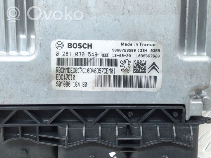 Citroen Berlingo Sterownik / Moduł ECU 9808016480