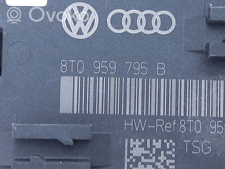 Audi A5 8T 8F Unidad de control/módulo de la puerta 8T0959795B