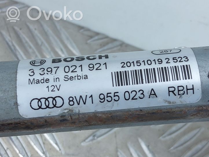 Audi A4 S4 B9 Tringlerie et moteur d'essuie-glace avant 8W1955119