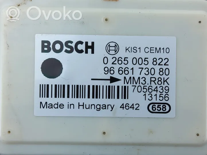 Citroen Berlingo Moduł / Sterownik ESP 9666173080