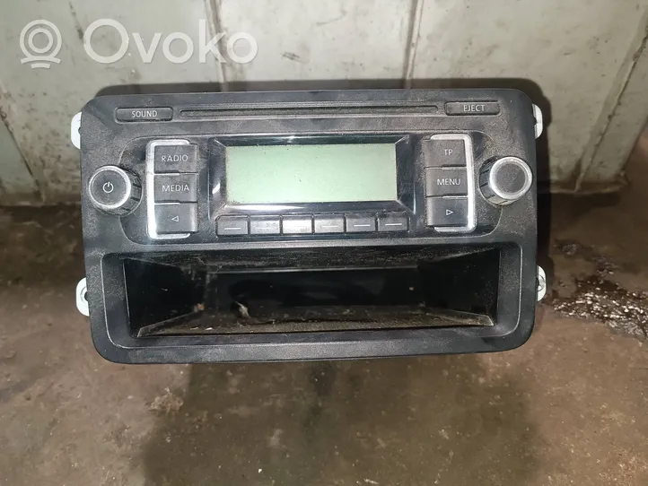 Volkswagen Golf Plus Radio/CD/DVD/GPS-pääyksikkö 5m0035156