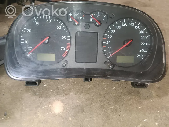 Volkswagen Bora Compteur de vitesse tableau de bord 1j0919881b