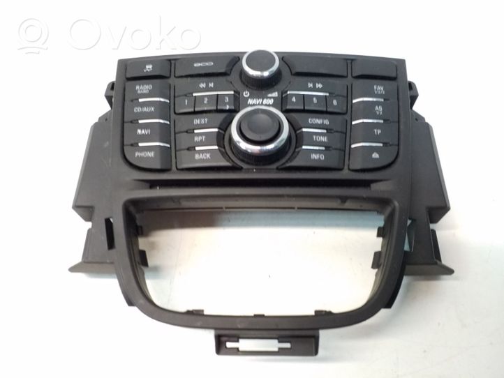 Opel Astra J Unité de commande console centrale 13337222