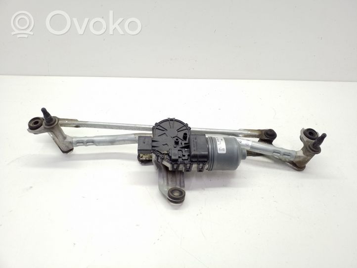 Volkswagen PASSAT B7 USA Mechanizm i silniczek wycieraczek szyby przedniej / czołowej 561955023B