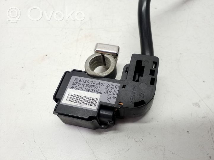 BMW 1 E81 E87 Negative earth cable (battery) EEL62W