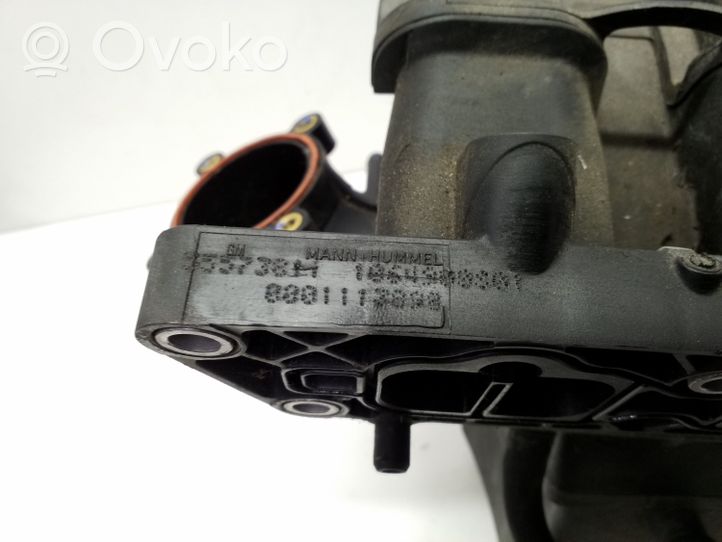 Opel Astra J Intake manifold 342307753