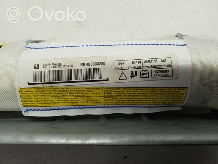 Opel Meriva B Airbag da tetto 13250503