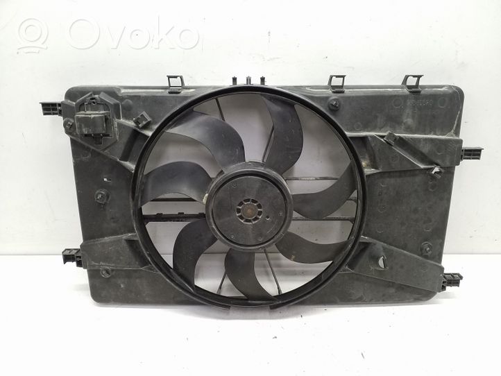 Opel Astra J Convogliatore ventilatore raffreddamento del radiatore 13351375