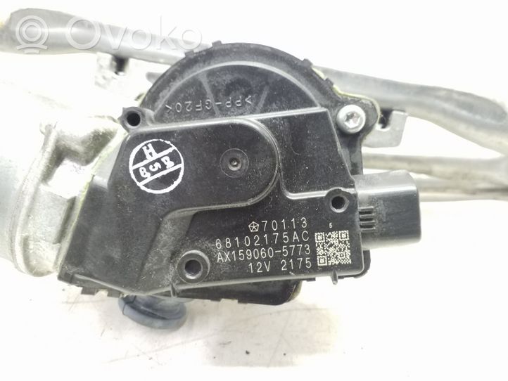 Jeep Cherokee Tringlerie et moteur d'essuie-glace avant 68102175AC