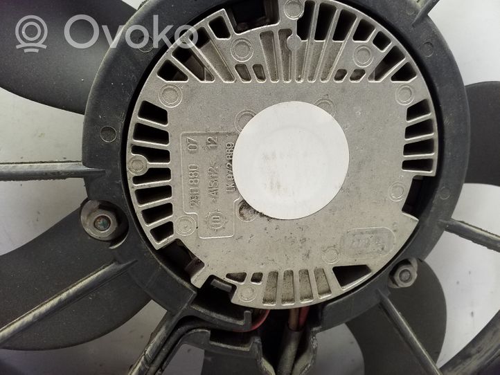 Volkswagen Golf VI Radiator cooling fan shroud 1K0121207BC