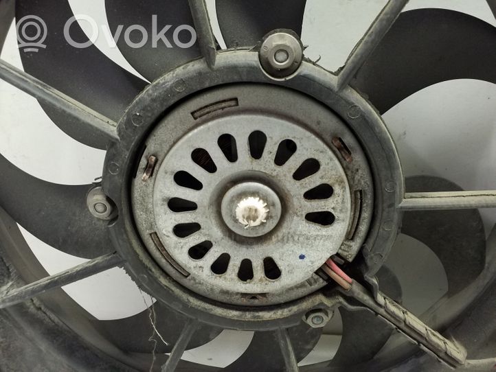 Volkswagen Golf VI Radiator cooling fan shroud 1K0121207BC