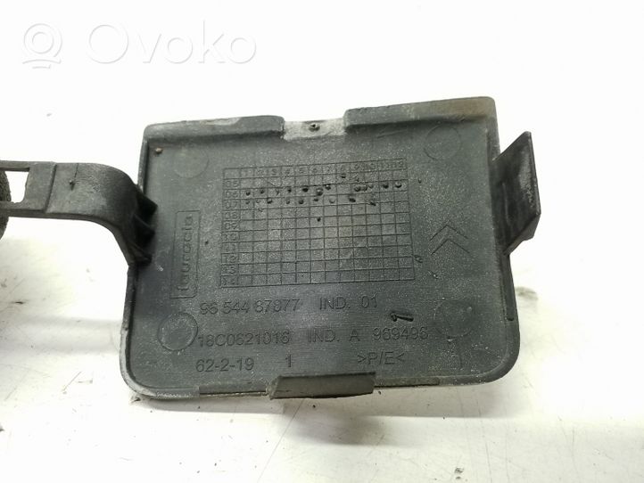 Citroen C4 Grand Picasso Takapuskurin hinaussilmukan suojakansi 9654487877