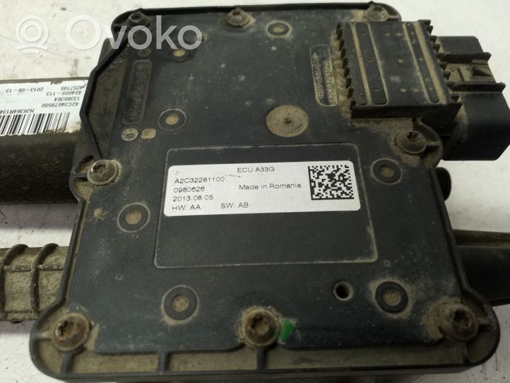 Opel Meriva B Module de commande de frein à main 13386364