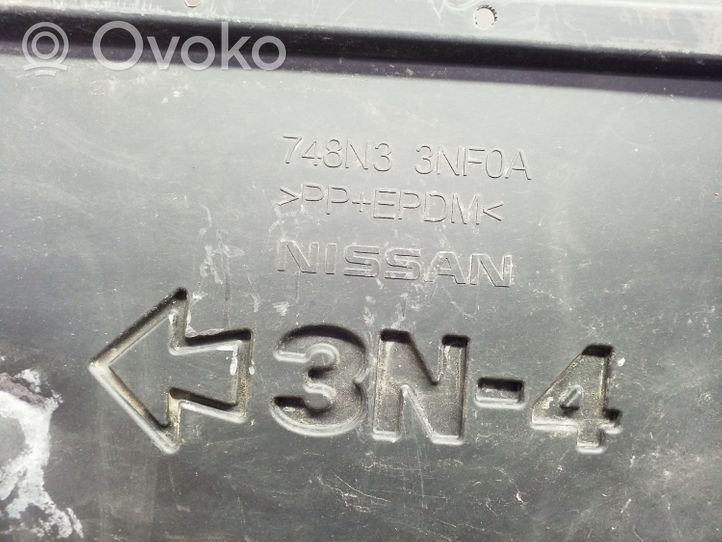 Nissan Leaf I (ZE0) Osłona środkowa podwozia 748N33NF0A