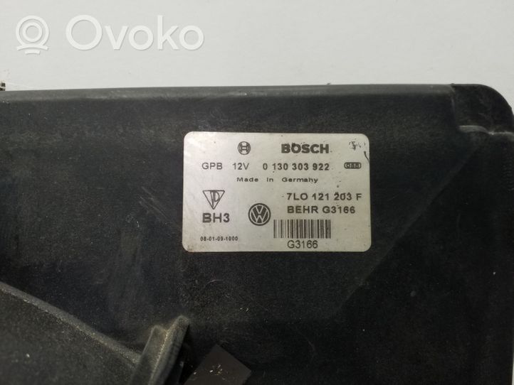 Audi Q7 4L Aro de refuerzo del ventilador del radiador 7L0121203F