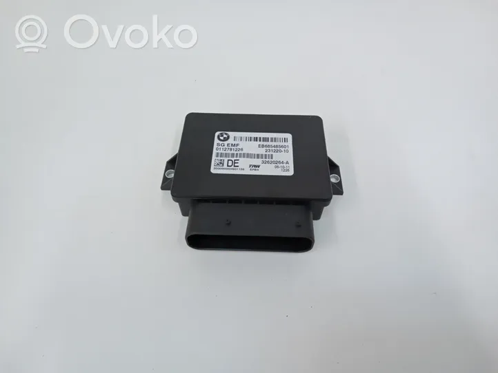 BMW X3 F25 Hand brake control module 23122010