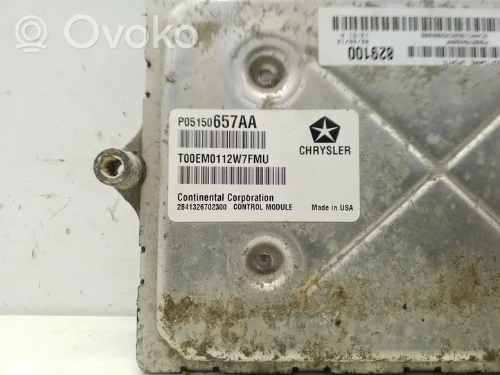 Chrysler Town & Country V Sterownik / Moduł ECU P05150657AA