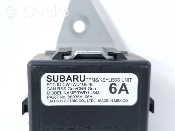 Subaru Outback (BS) Centralina/modulo allarme 88035AL06A