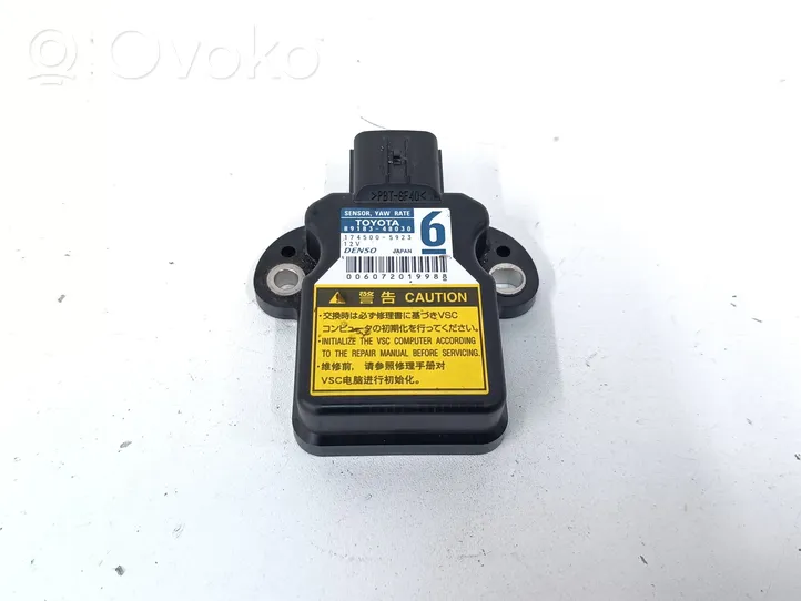 Toyota Prius+ (ZVW40) Sensore di imbardata accelerazione ESP 8918348030