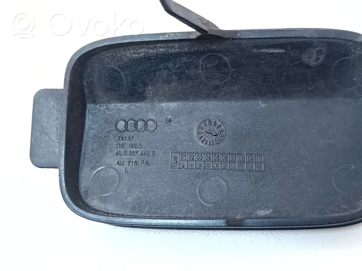 Audi Q7 4L Galinis tempimo kilpos dangtelis 4L0807449E