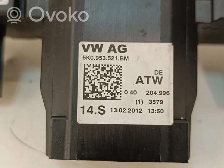 Volkswagen Tiguan Leva/interruttore dell’indicatore di direzione e tergicristallo 5K0953521BM