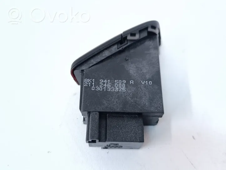 Audi A4 S4 B8 8K Hazard light switch 8K1941509A