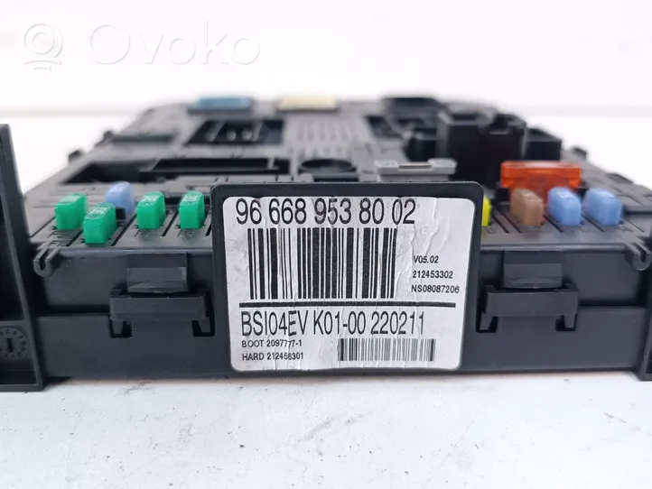 Citroen C4 Grand Picasso Module de fusibles 9666895380