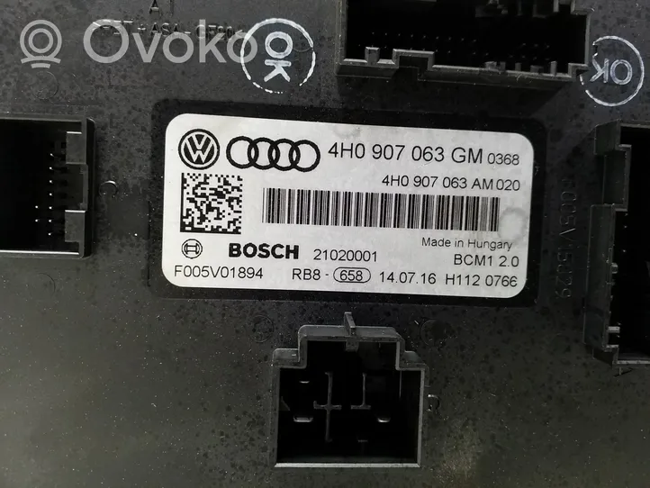 Audi A6 S6 C7 4G Modulo comfort/convenienza 4H0907063