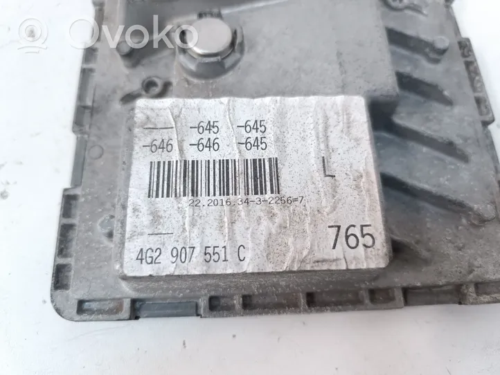 Audi A6 S6 C7 4G Centralina/modulo del motore 4G2907551C