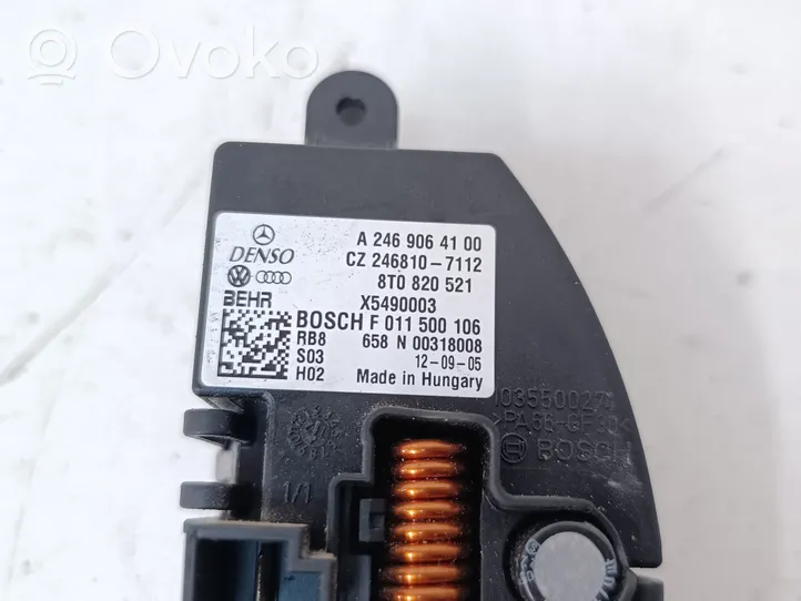 Audi A4 Allroad Resistencia motor/ventilador de la calefacción 8T0820521