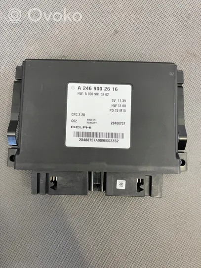 Mercedes-Benz B W246 W242 Module de contrôle de boîte de vitesses ECU A2469002616