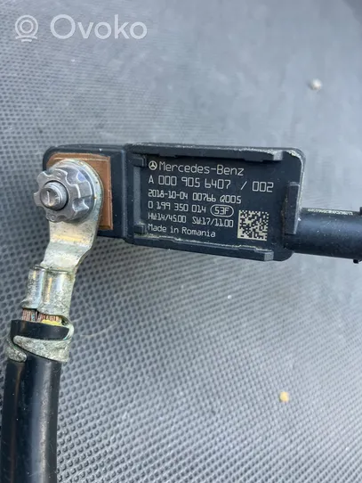 Mercedes-Benz E AMG W213 Minuskabel Massekabel Batterie A0009056407