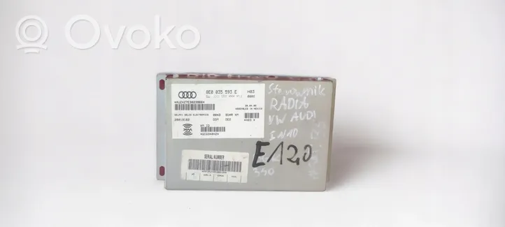 Audi A4 S4 B7 8E 8H Altre centraline/moduli 8E0035593E