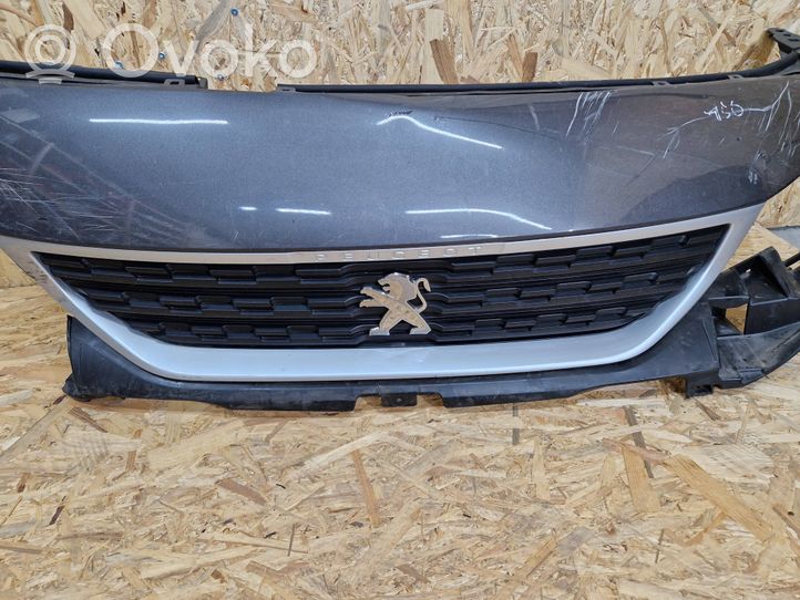 Peugeot Rifter Grille calandre supérieure de pare-chocs avant 981688680