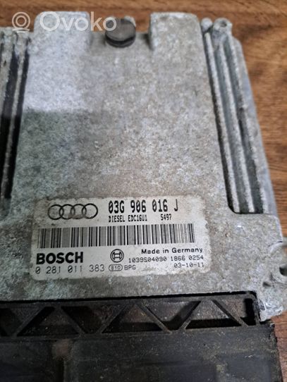 Audi A3 S3 8P Moottorin ohjainlaite/moduuli 03G906016J