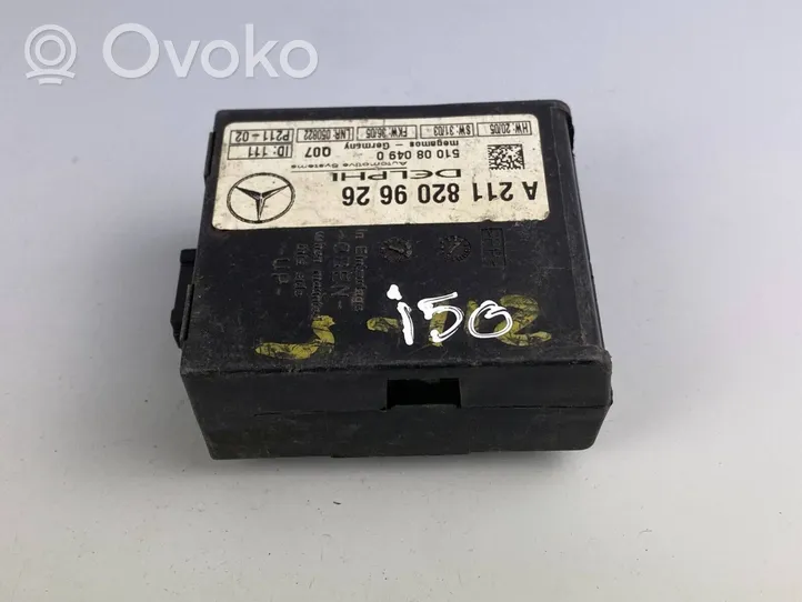 Mercedes-Benz E W212 Boîtier module alarme A2118209626