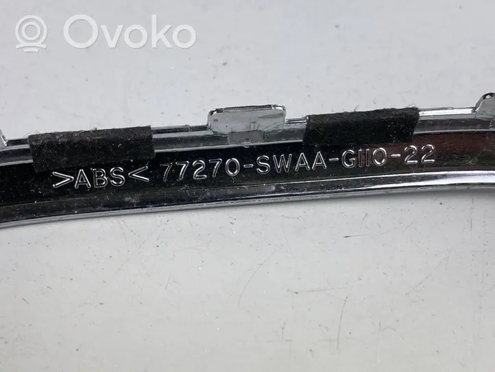 Honda CR-V Vaihteenvalitsimen kehys verhoilu muovia 77270-SWAA-G110-22