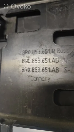 Audi Q5 SQ5 Grille calandre supérieure de pare-chocs avant 8R0853651AB