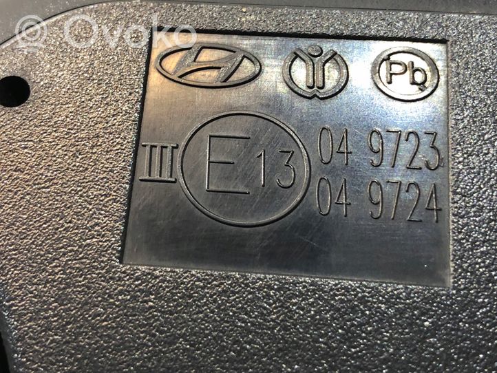 Hyundai i30 Specchietto retrovisore elettrico portiera anteriore 049723