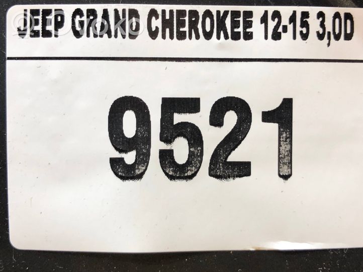 Jeep Grand Cherokee Cache de protection inférieur de pare-chocs avant 55197422AA