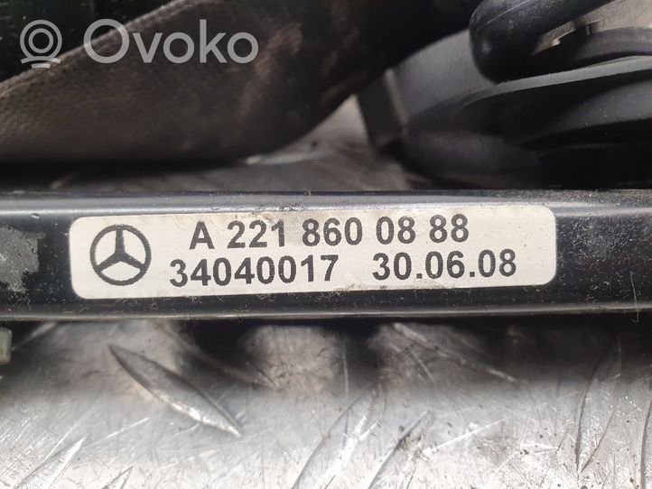 Mercedes-Benz S W221 Etuistuimen turvavyö A2218605285