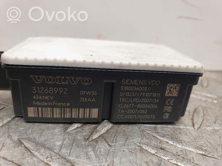 Volvo C70 Door central lock control unit/module 31268992