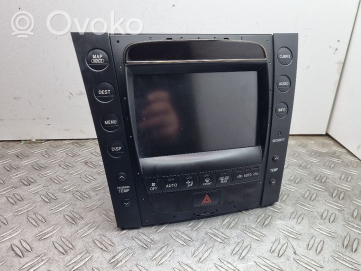 Lexus GS 300 350 430 450H Monitor / wyświetlacz / ekran 8611130570