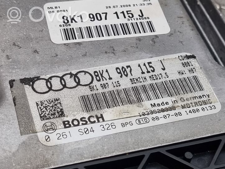 Audi A4 S4 B8 8K Sterownik / Moduł ECU 8K1907115J