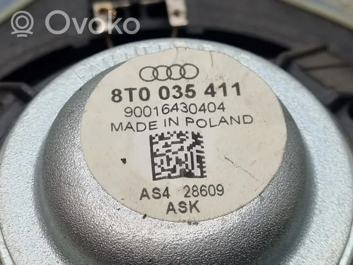 Audi A5 8T 8F Enceinte de porte arrière 8T0035411