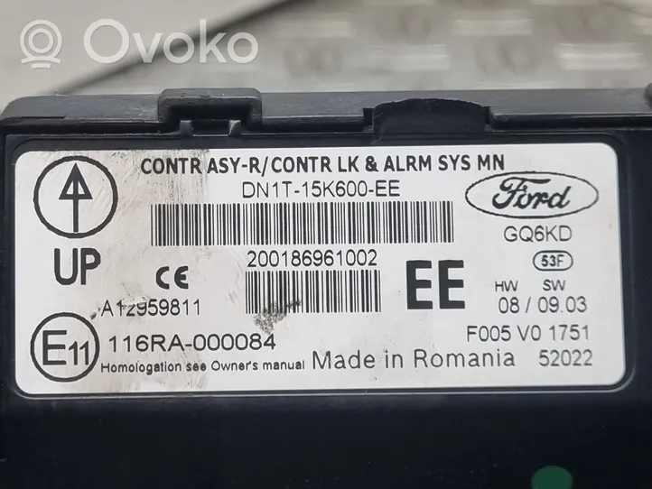Ford Fiesta Central body control module DN1T15K600EE