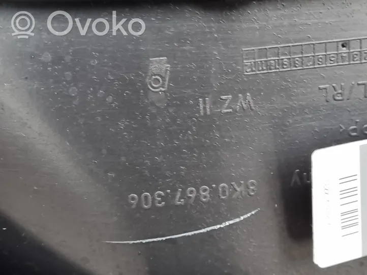 Audi A4 S4 B8 8K Обшивка задней двери 8K0867306