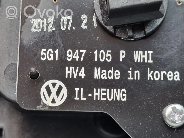 Volkswagen Golf VII Światło fotela przedniego 5G0868837