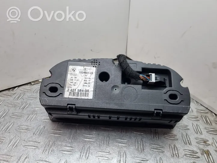 BMW X3 E83 Tachimetro (quadro strumenti) 3451584