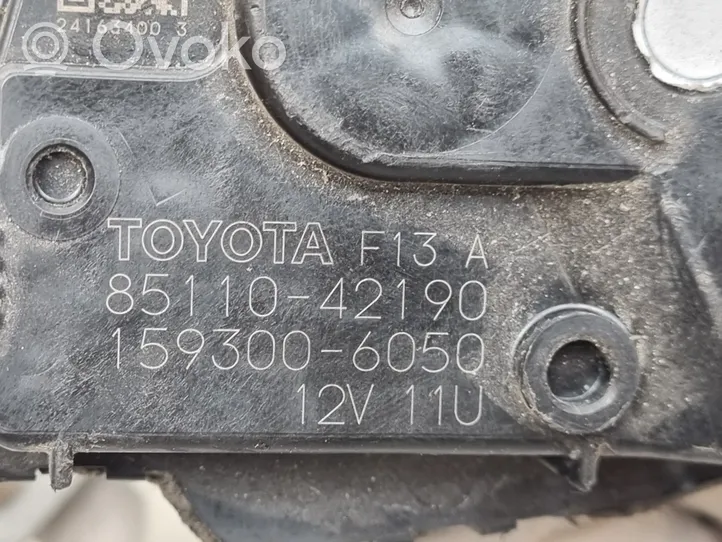 Toyota RAV 4 (XA40) Valytuvų mechanizmo komplektas 8511042190
